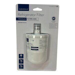 Insignia NSF 53 Water Filter Replacement for LG LT500P Refrigerators White